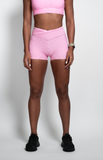 Pink Bubble Scrunch Shorts